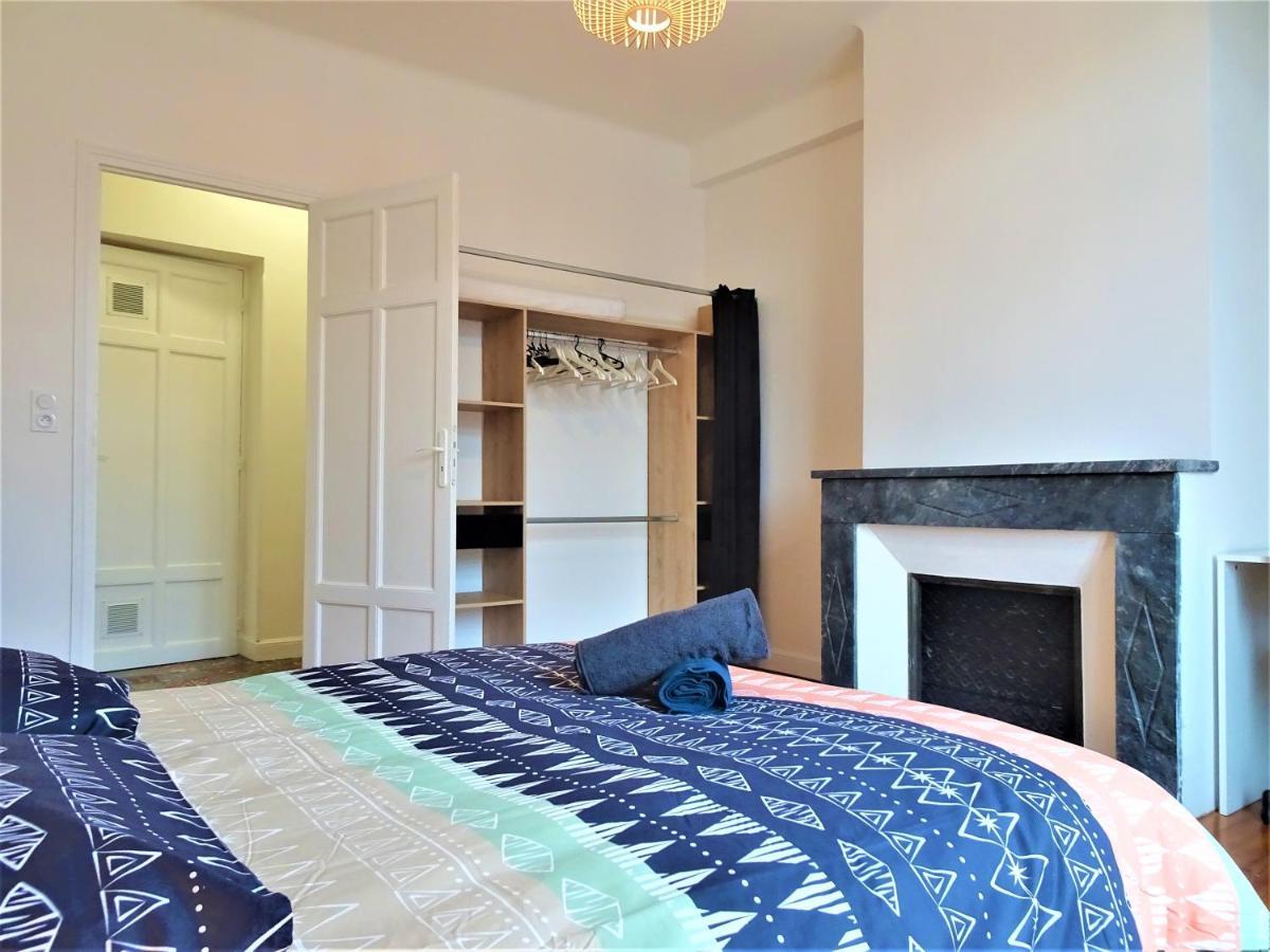 Chambre Privee Et Spacieuse Au Sein D'Un Logement Partage - Central, Quartier Villebourbon - 3 Chambres Doubles - 2 Balcons - Places De Stationnements Gratuites - 5 Min A Pied Gare Et Hypercentre Montauban Exterior foto